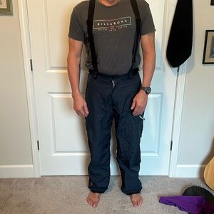 Adjustable XL TRILOGY ripzone snowboarding bibs